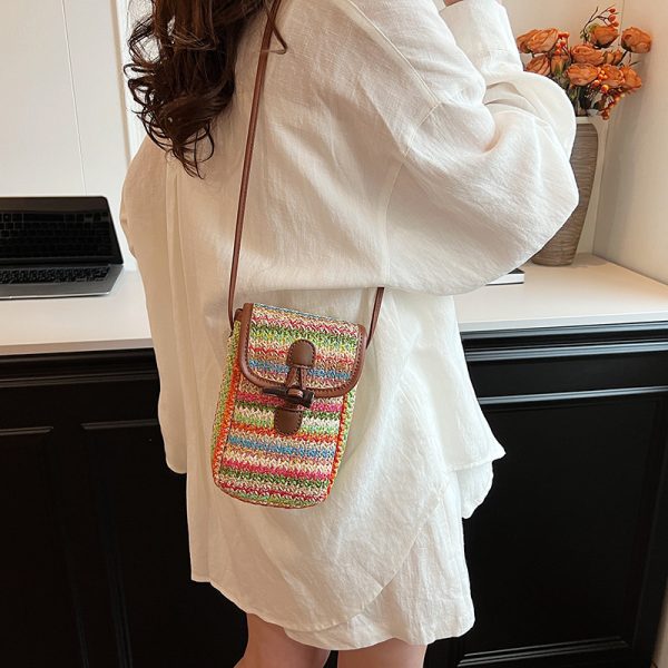 Niche crossbody bag, versatile summer mobile phone bag